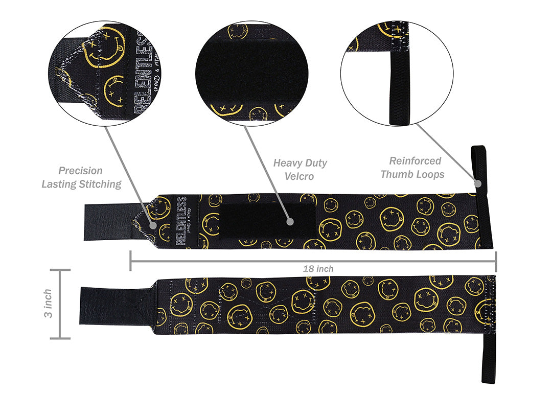 Wrist Wraps - Emoji