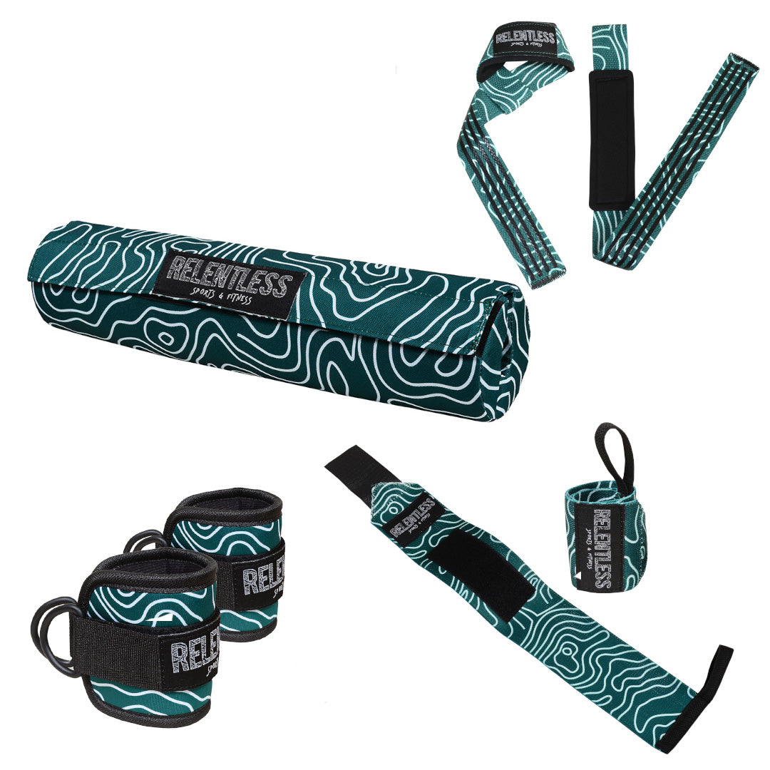 4 Piece Set in Green