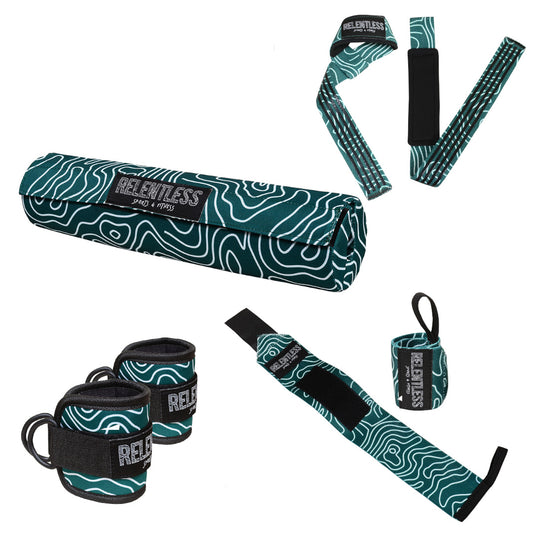 4 Piece Set in Green