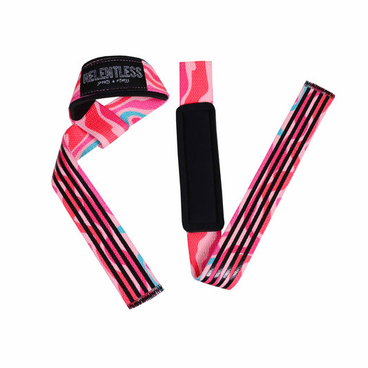 Lifting Straps - Pink TieDye