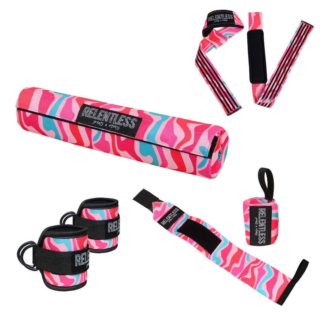4 Piece Set in Pink