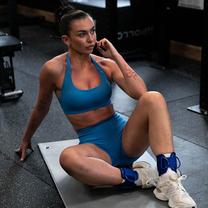 Ankle Straps Blue